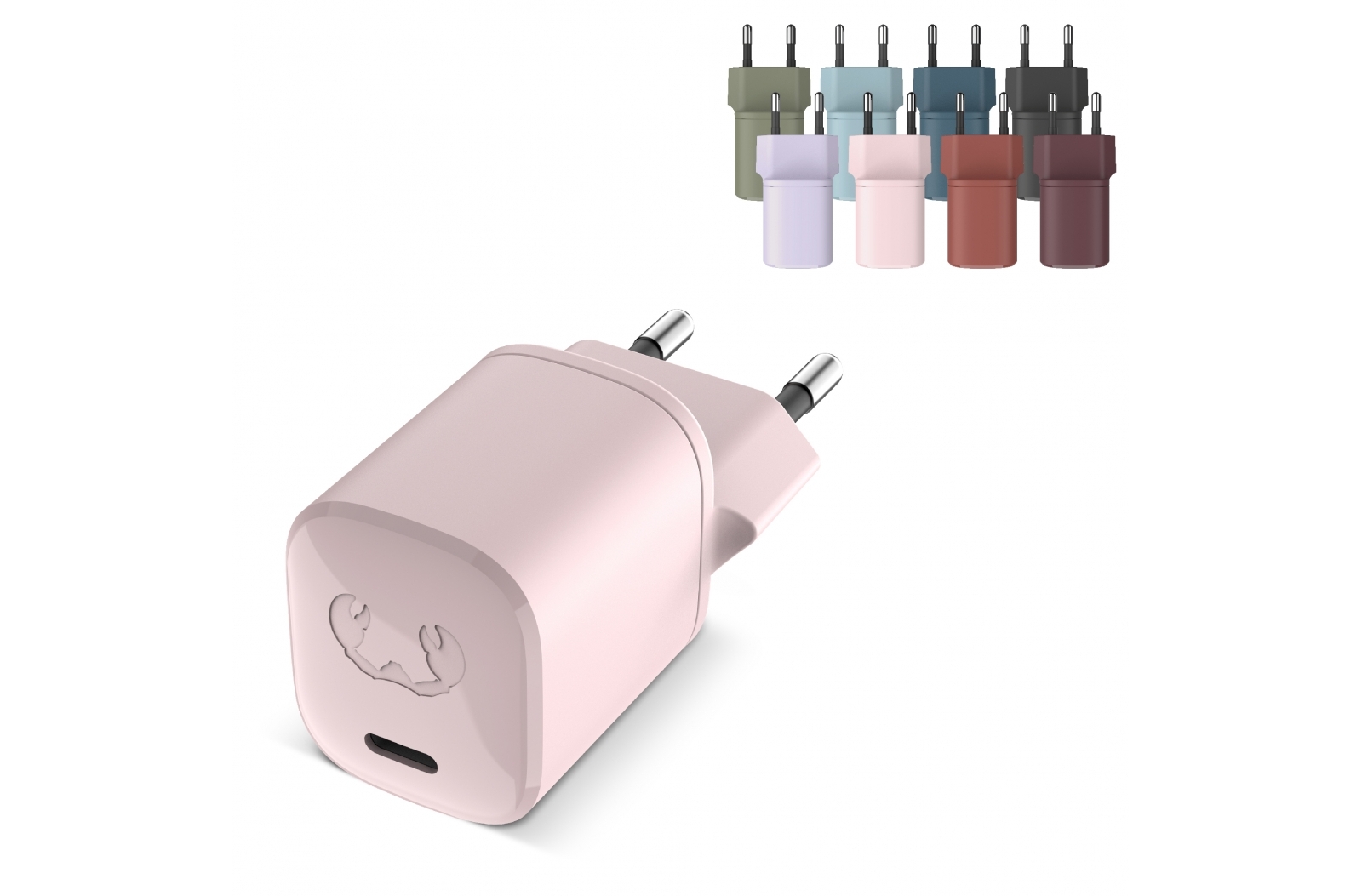 Fresh 'n Rebel USB-C Mini Charger USB-C PD // 20W bedrukken met logo