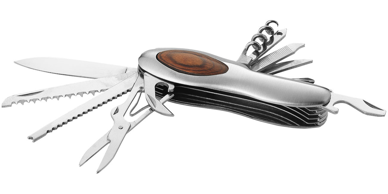 Agen 15-delig zakmes bedrukken met logo