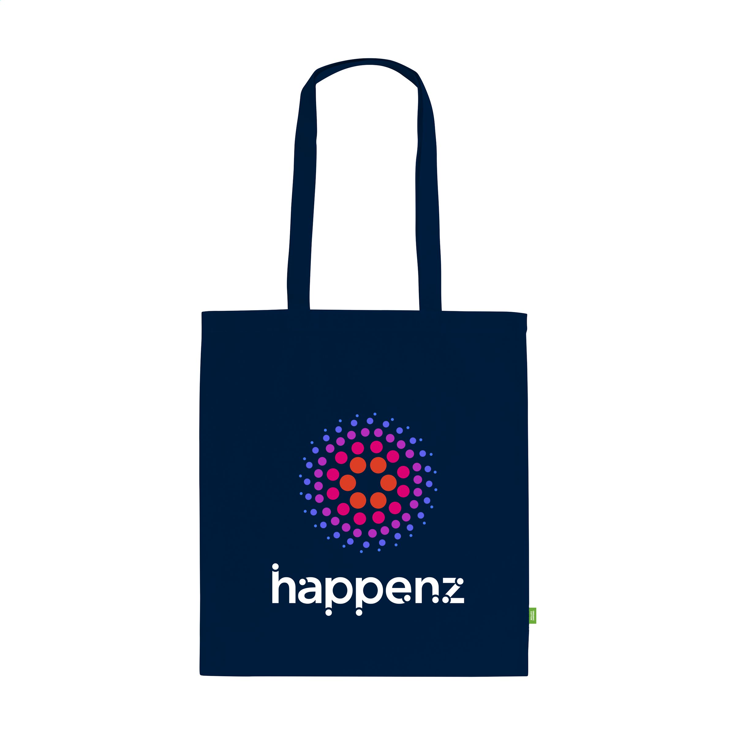 Organic Cotton Shopper (140 g/m²) tas bedrukken met logo