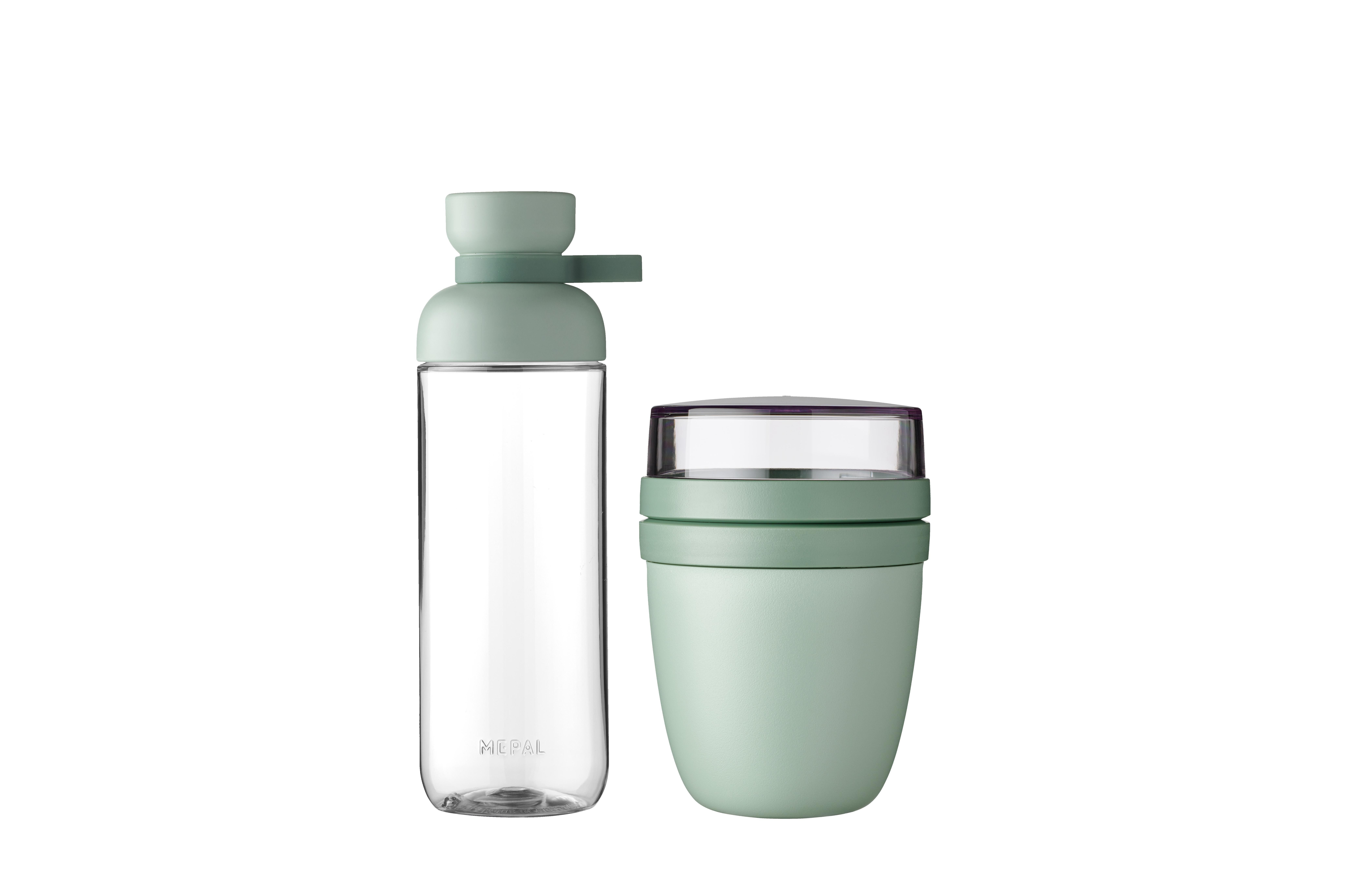 Mepal Lunchset - Lunchpot Vita & Water Bottle Vita bedrukken met logo