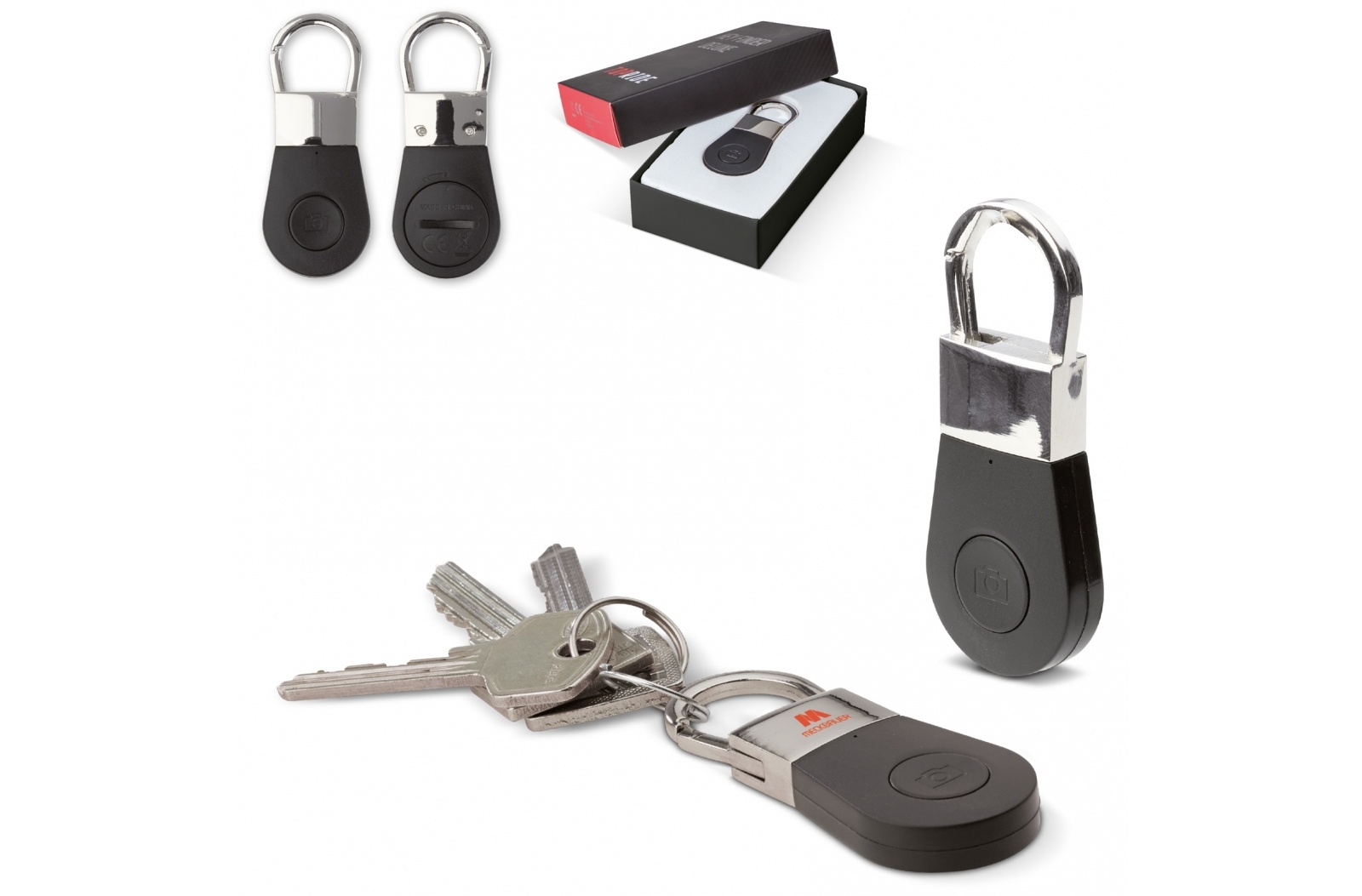 Keyfinder deluxe bedrukken met logo