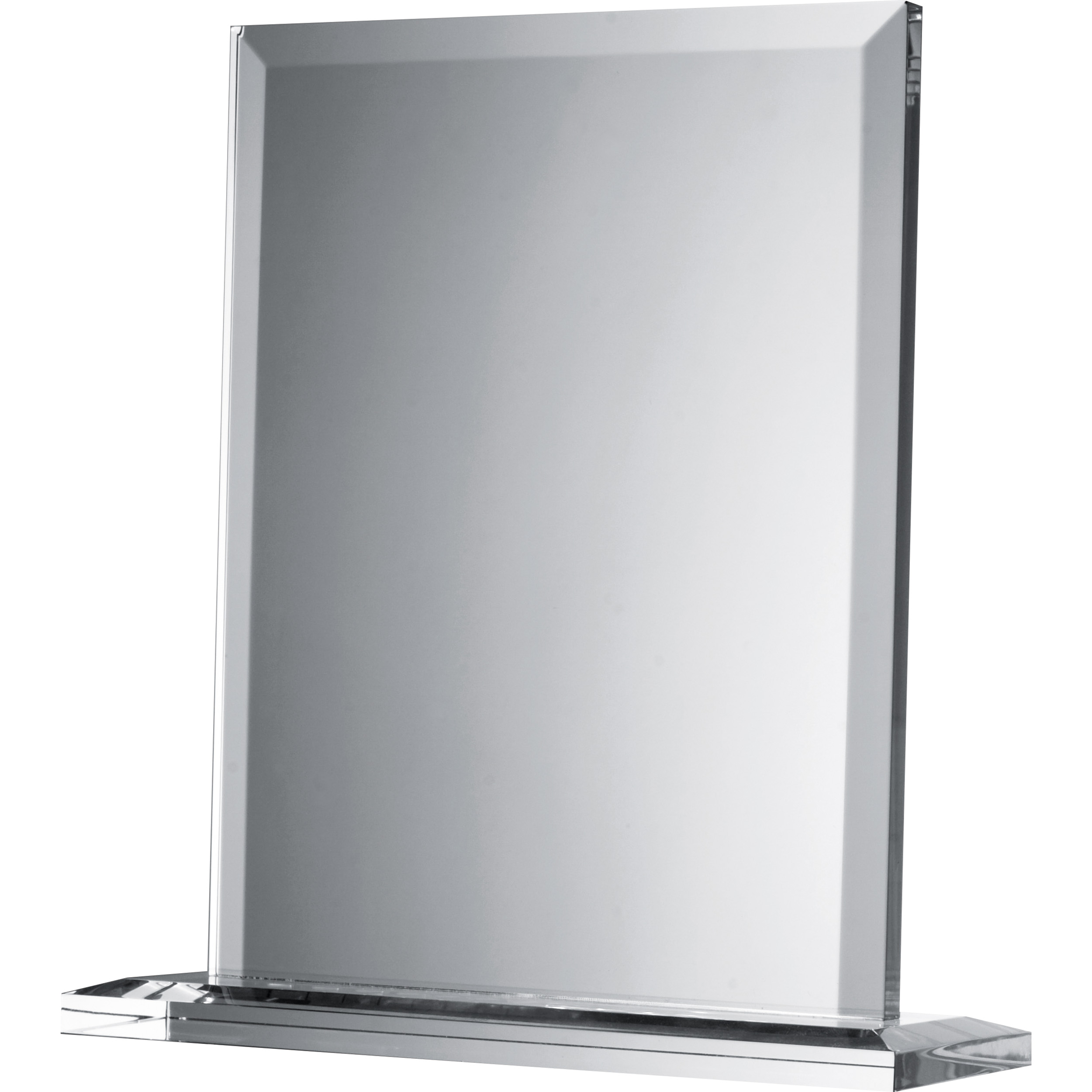 Hazel Stijlvolle glazen trofee bedrukken met logo