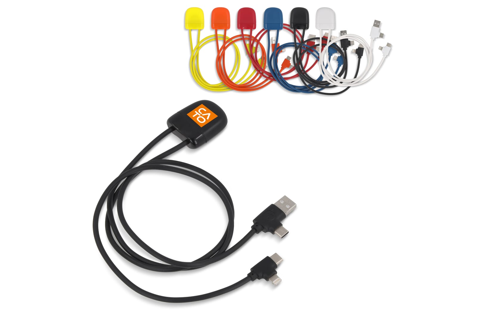 Xoopar Ice-C Charging cable bedrukken met logo