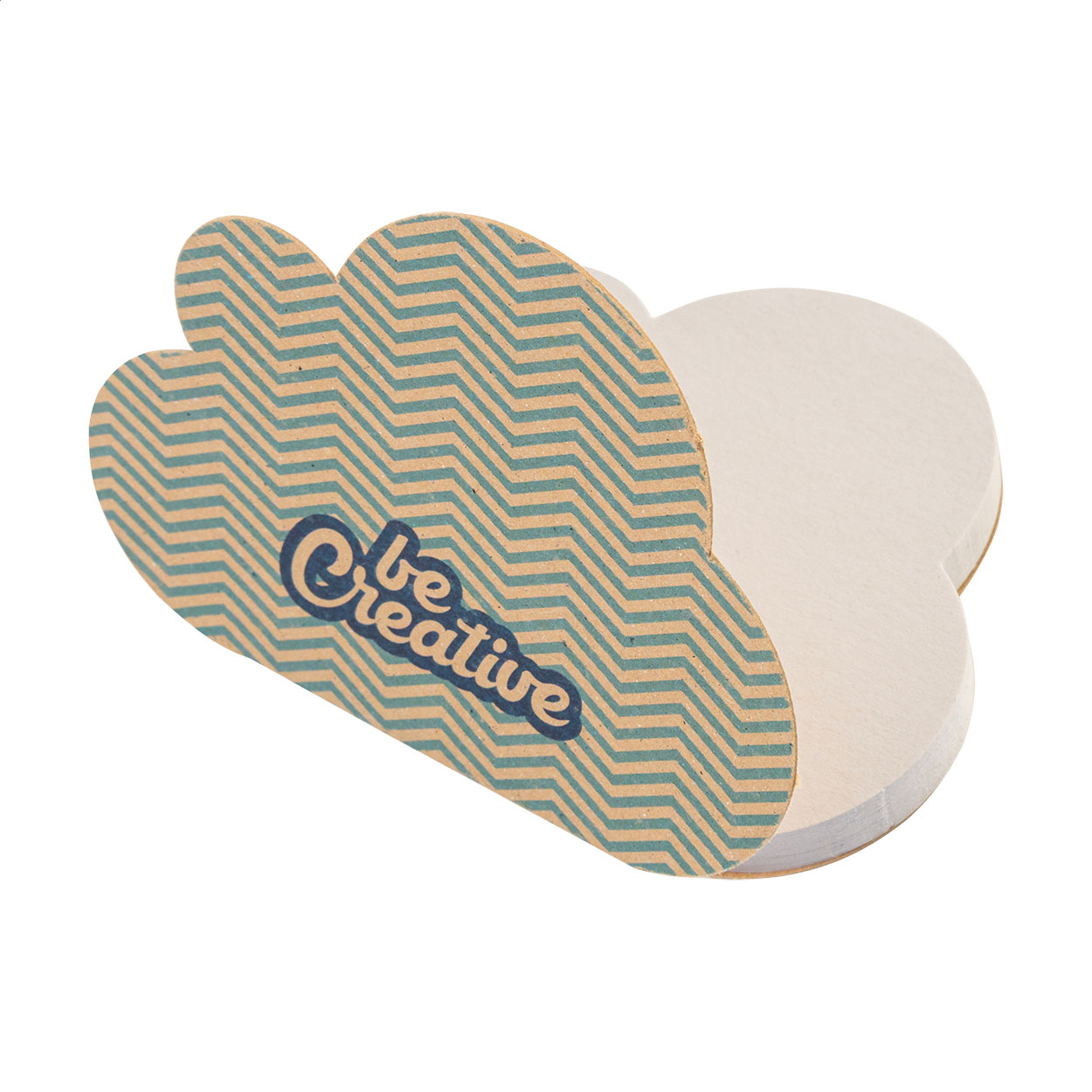 CreaStick Cloud Eco custon made sticky notitieblok bedrukken met logo