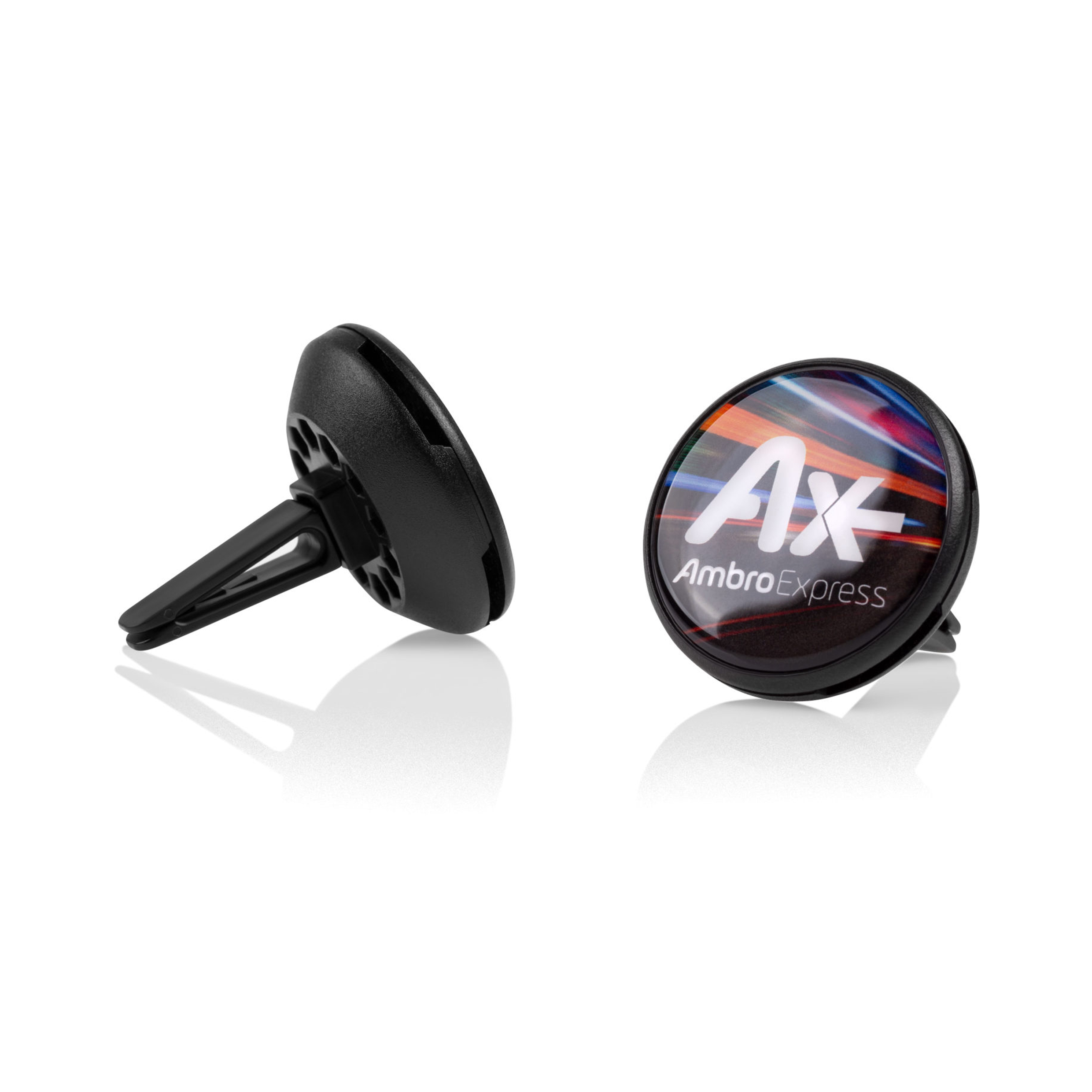 Klassieke auto luchtverfrisser motion bedrukken met logo