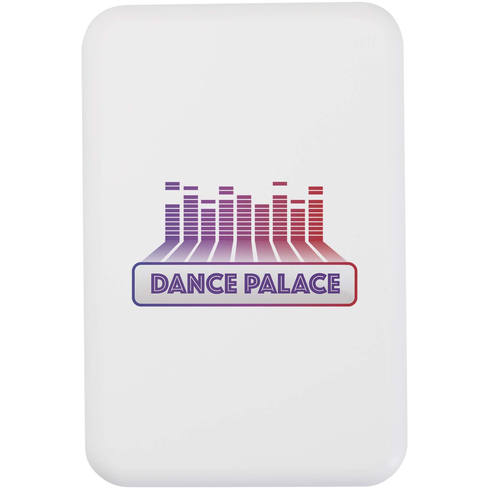 Acrab magnetische draadloze powerbank van 5000 mAh 15 W met 20 W PD van gerecycled plastic bedrukken met logo