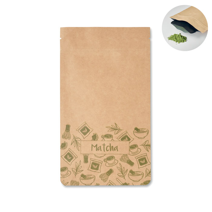 Matcha theepoeder 10 g bedrukken met logo