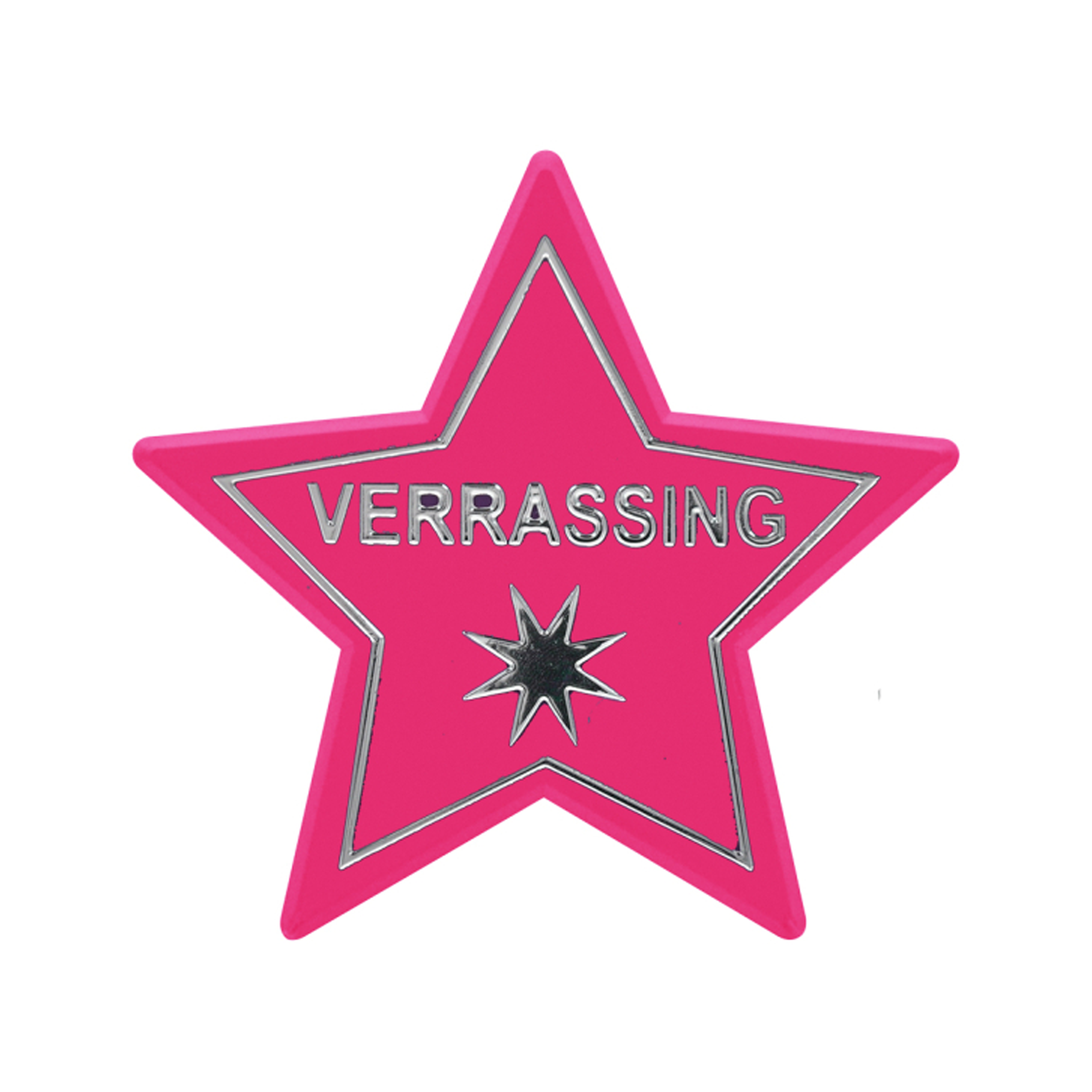 Funfair tokens with foil print star bedrukken met logo