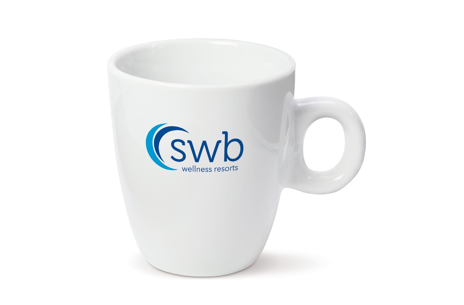 Rivabella mok (180 ml) bedrukken met logo