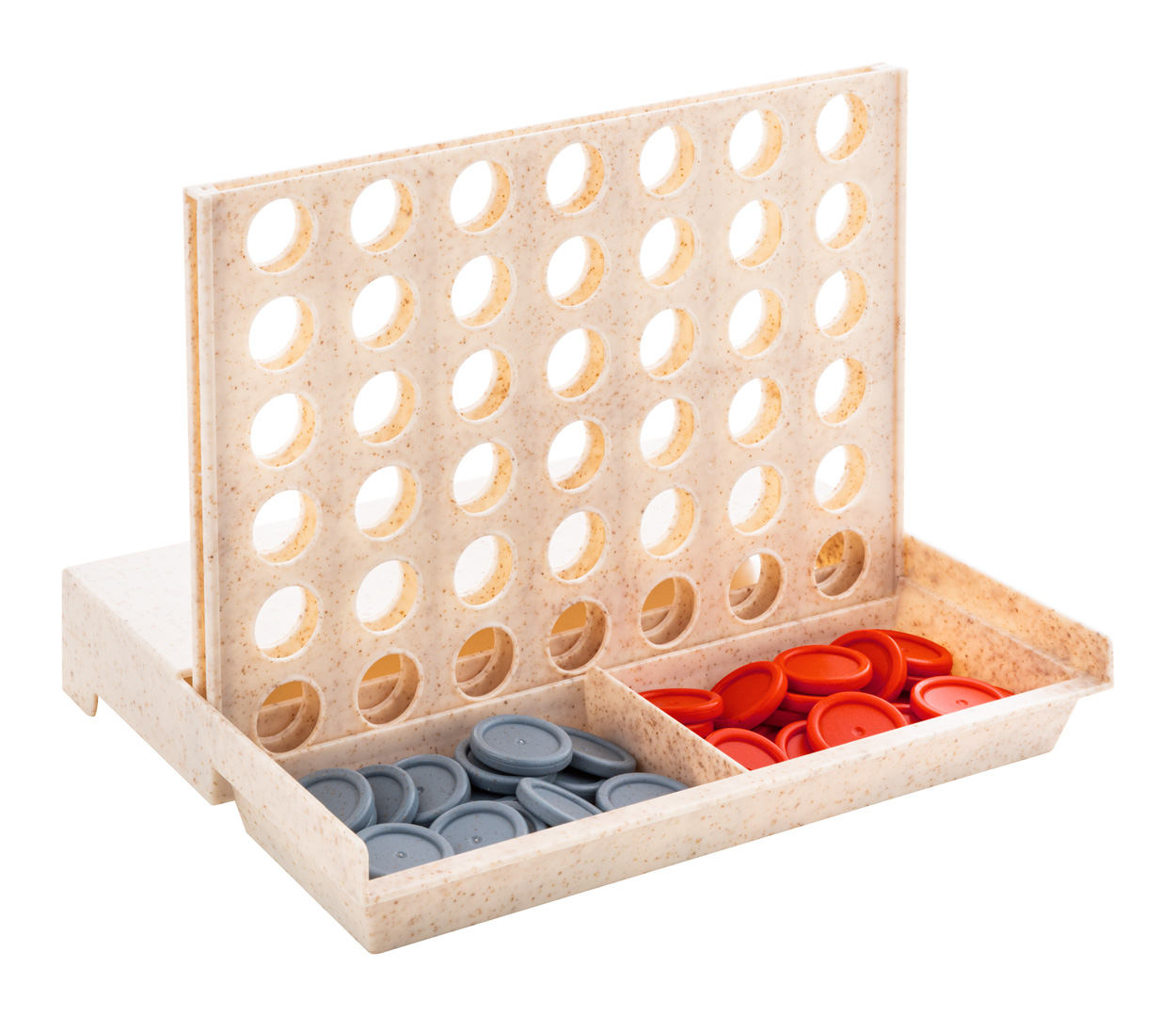 4 op 1 rij bordspel bedrukken met logo