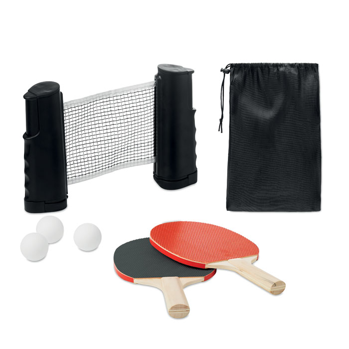 Snurp Tafeltennis set bedrukken met logo