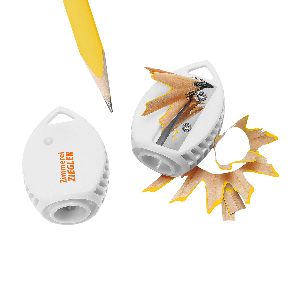 Sharpened carpenter's pencil bedrukken met logo