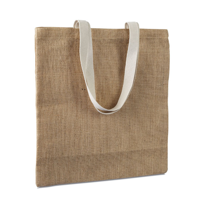 Bintai jute shopper bedrukken met logo