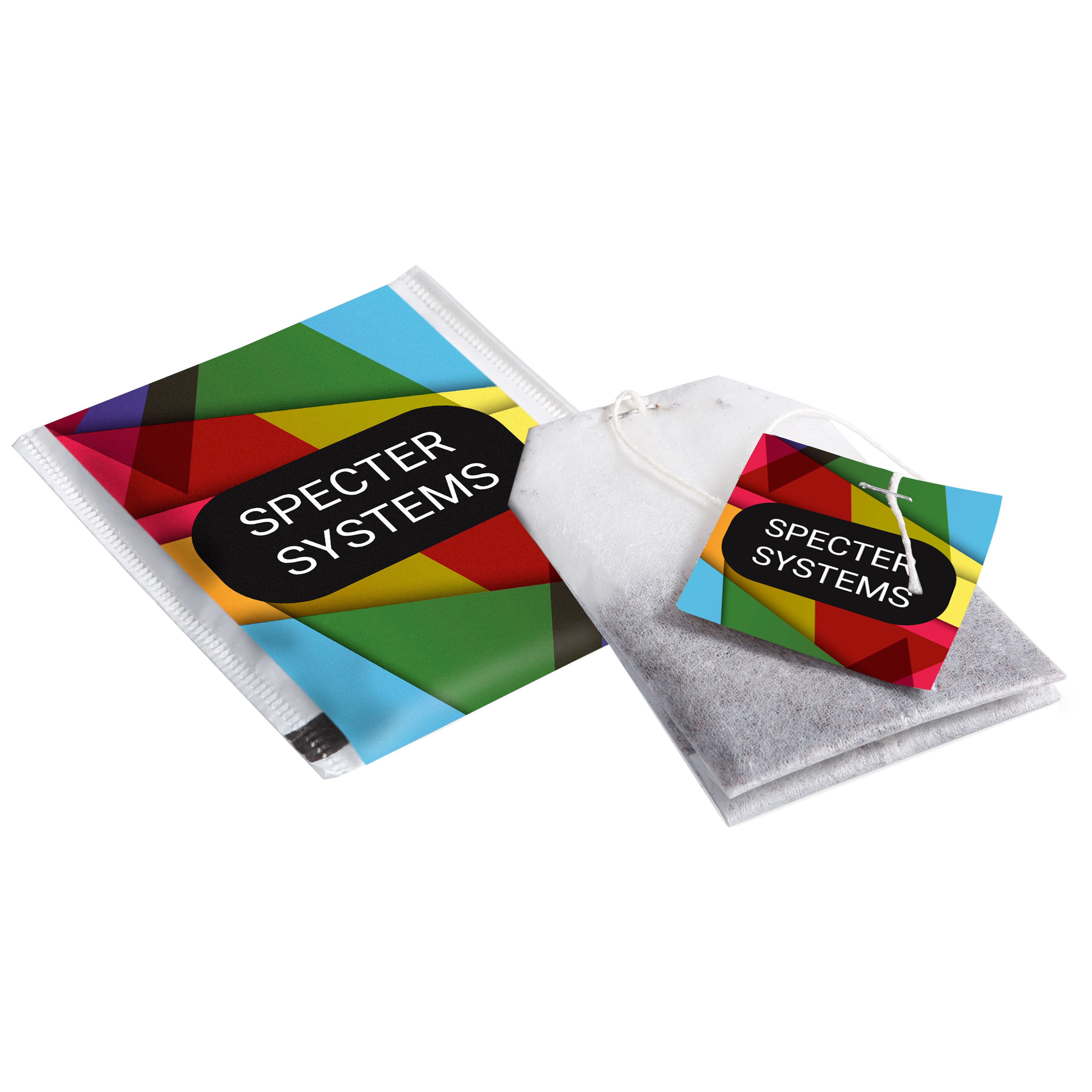 Theezakje met eigen label bedrukken met logo