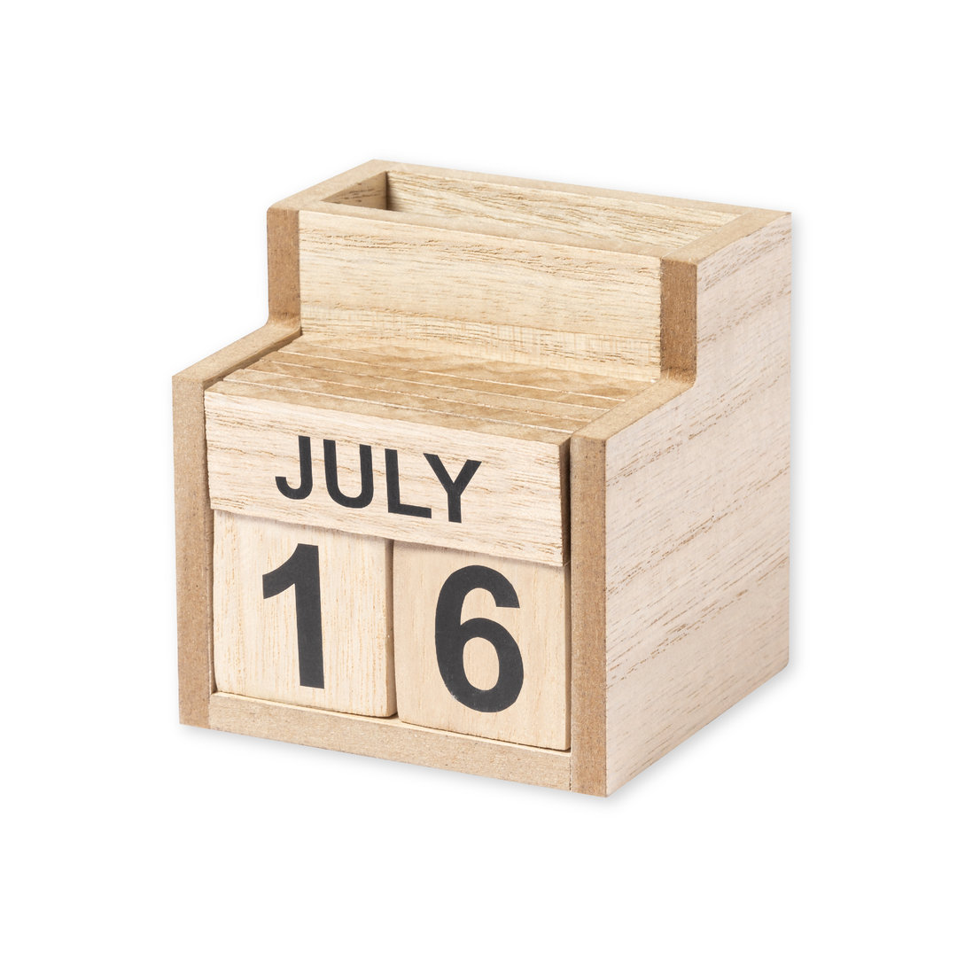Eeuwige Kalender Pennenbakje Laorek bedrukken met logo