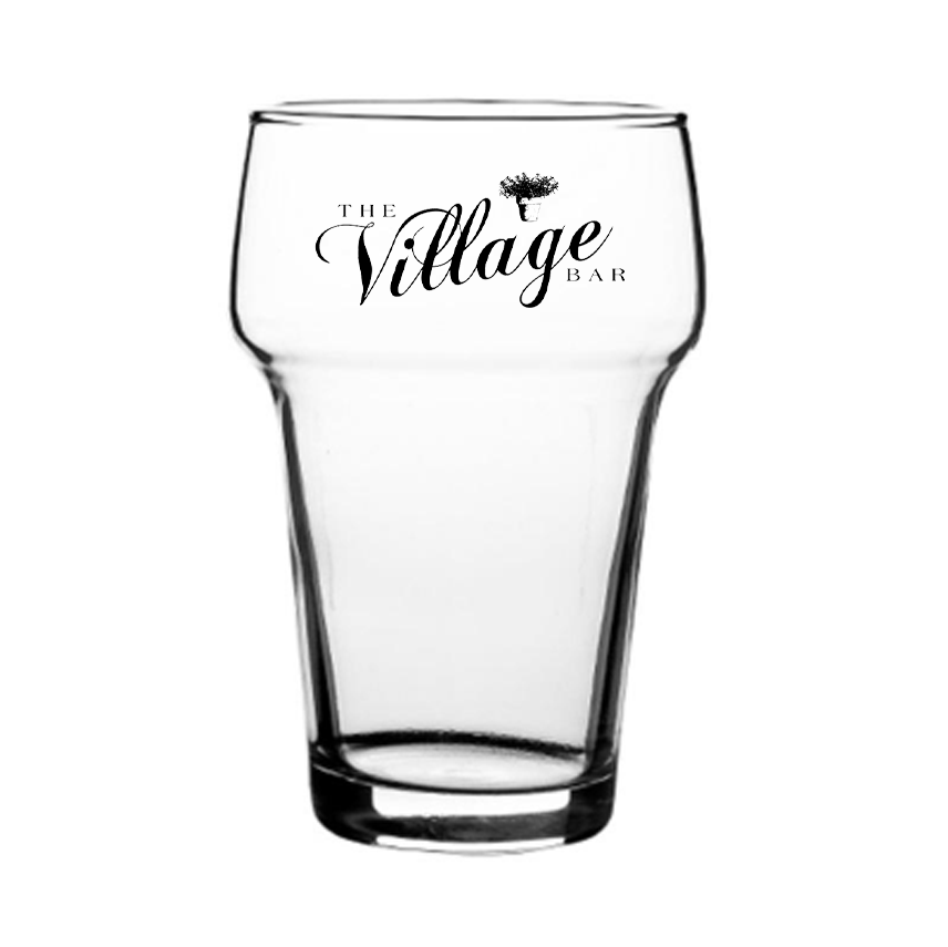 Bierglas stapelbaar (28 cl) bedrukken met logo