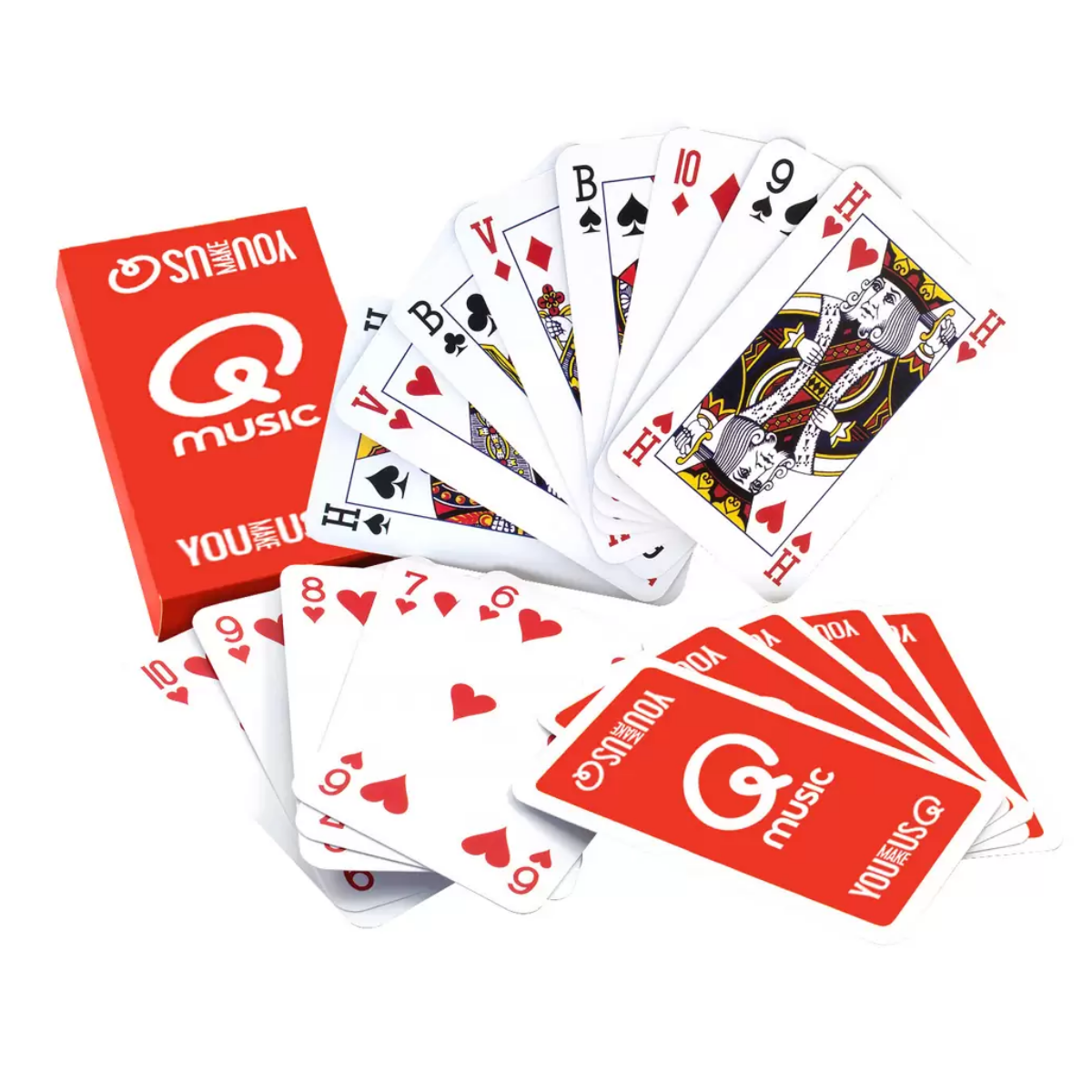 Eco speelkaarten bedrukken met logo