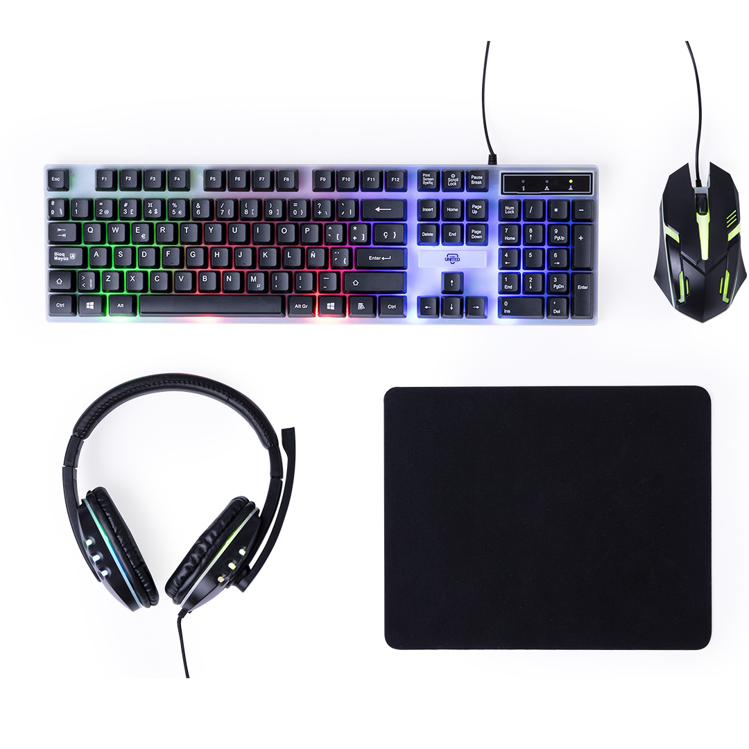 Gamer Set Thrym bedrukken met logo