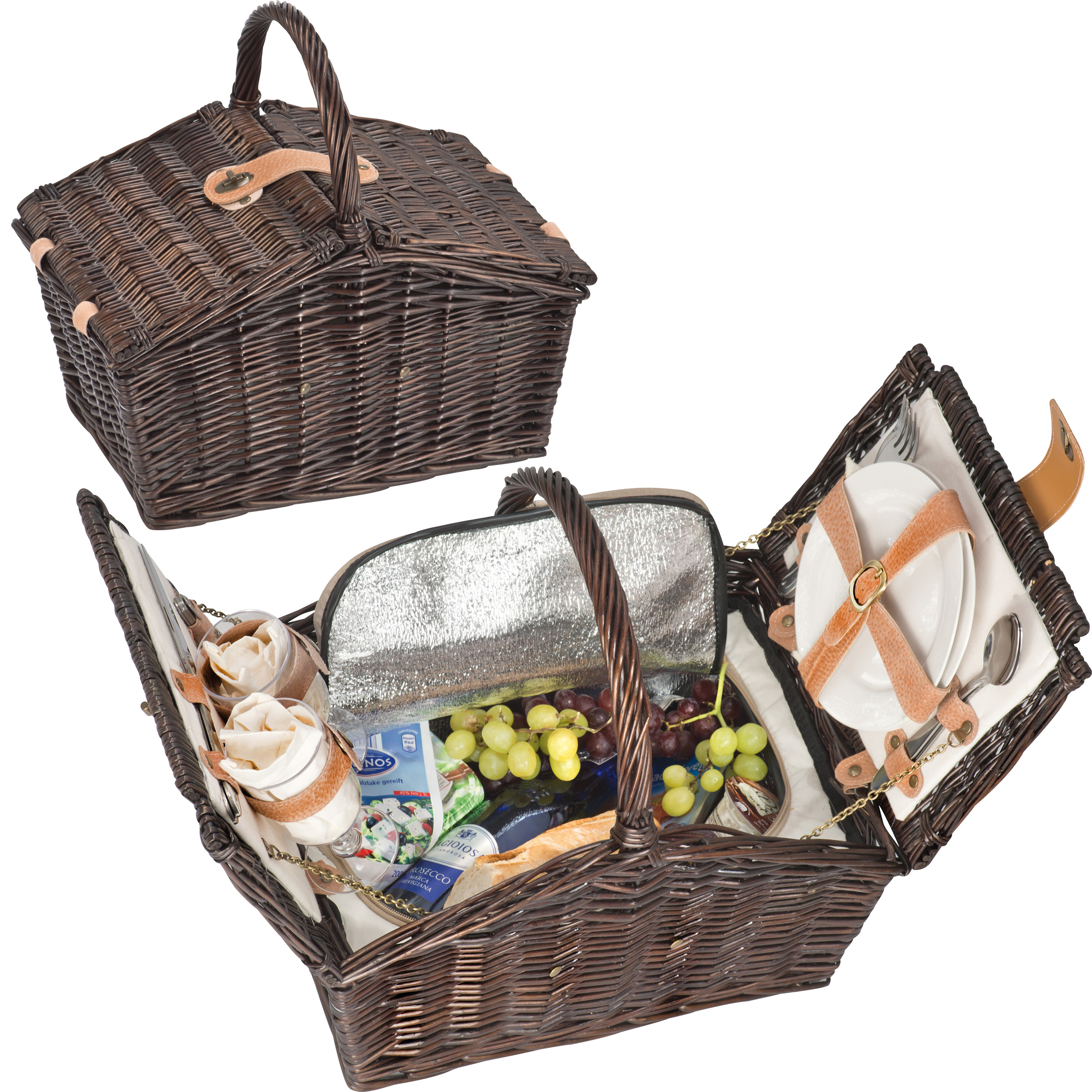 Blend Picknickmand voor 2 personen bedrukken met logo