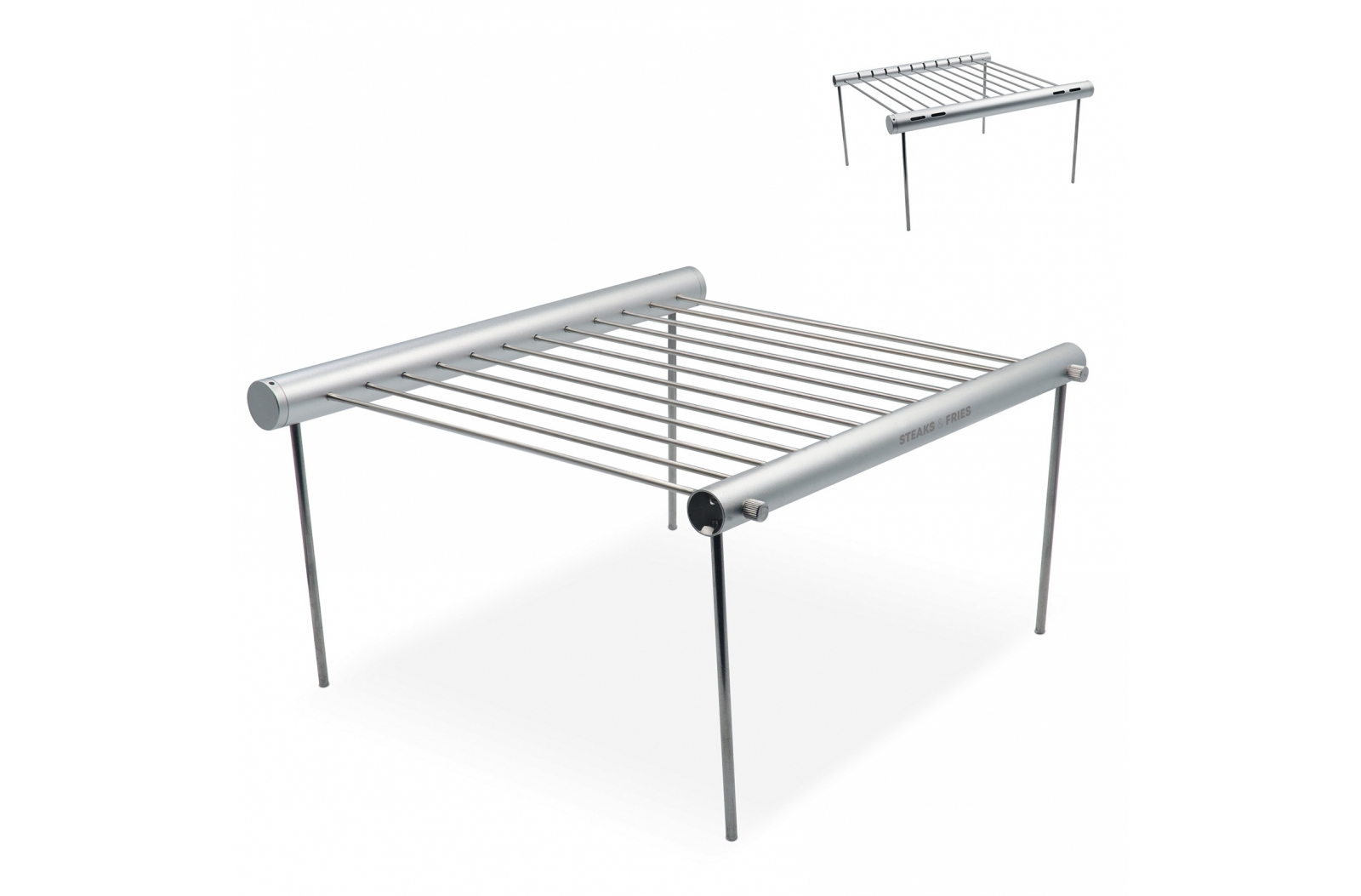 Haighton Draagbare barbecue bedrukken met logo