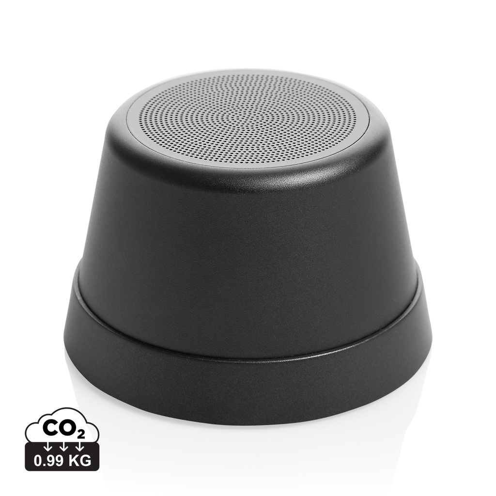 Nivio RCS gerecycled aluminum magnetische 5W Speaker bedrukken met logo