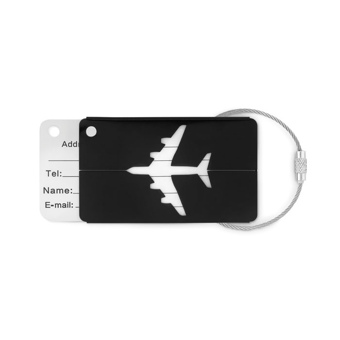 Airplane bagagelabel bedrukken met logo