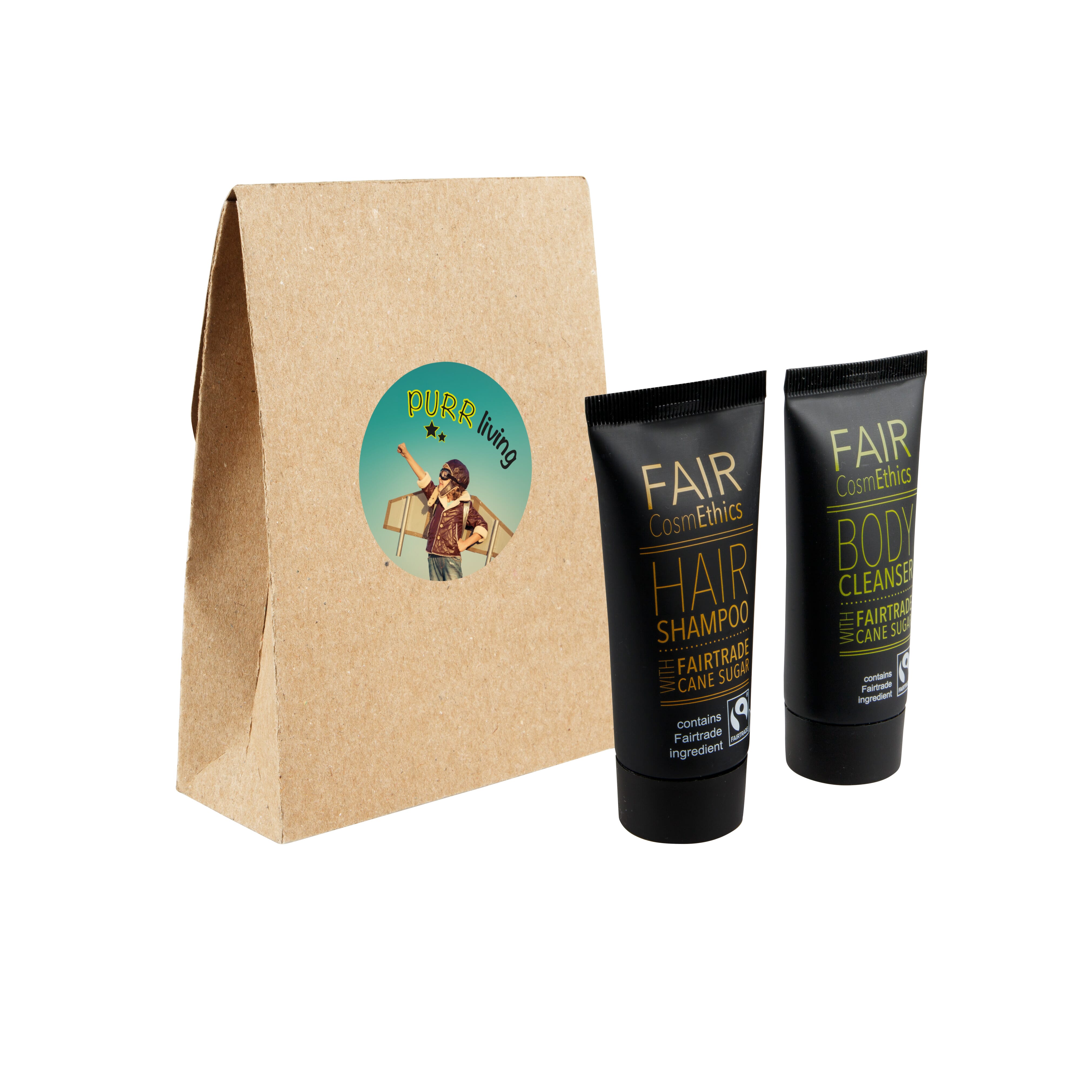 Travel set I bedrukken met logo