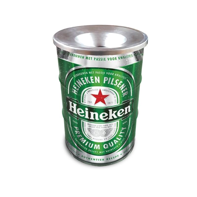 Barrel afvalbak FullColour (60 L) bedrukken met logo