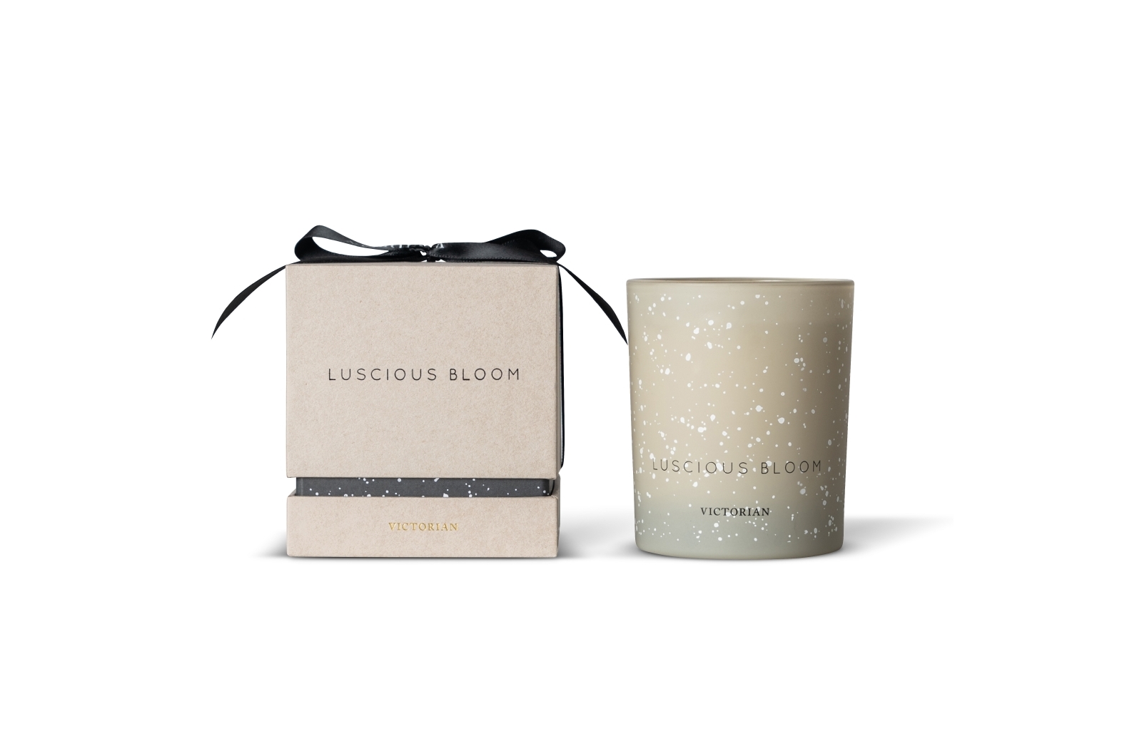 Victorian Luscious Bloom kaars bedrukken met logo