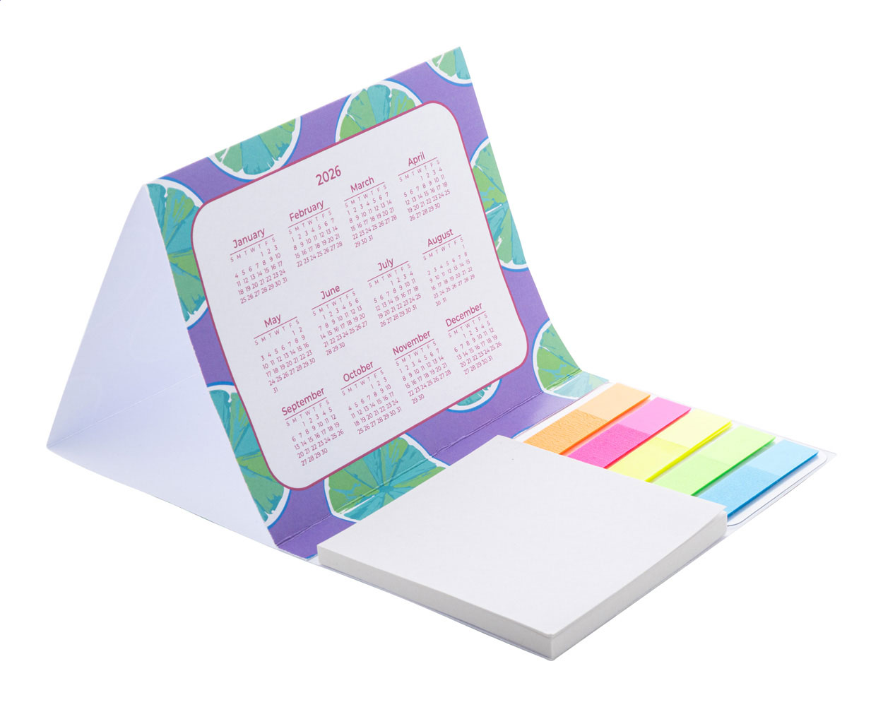 custom made kalender/ sticky notes bedrukken met logo