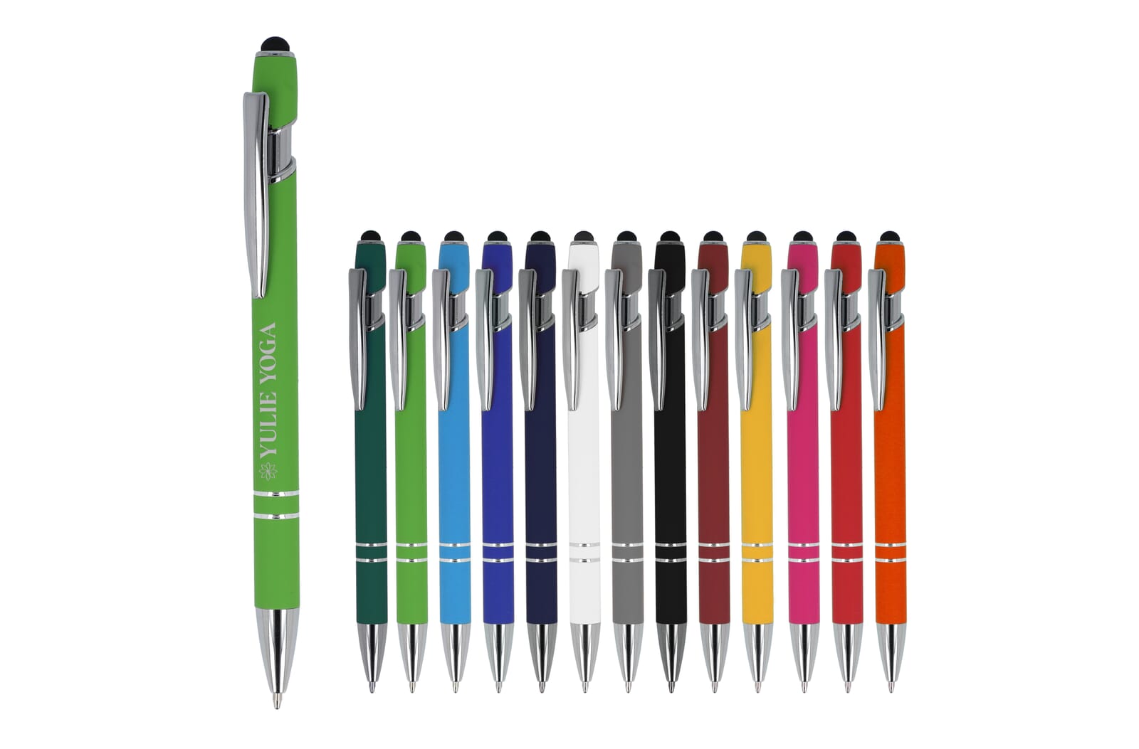 Paris soft touch R-AL blauwe inkt bedrukken met logo