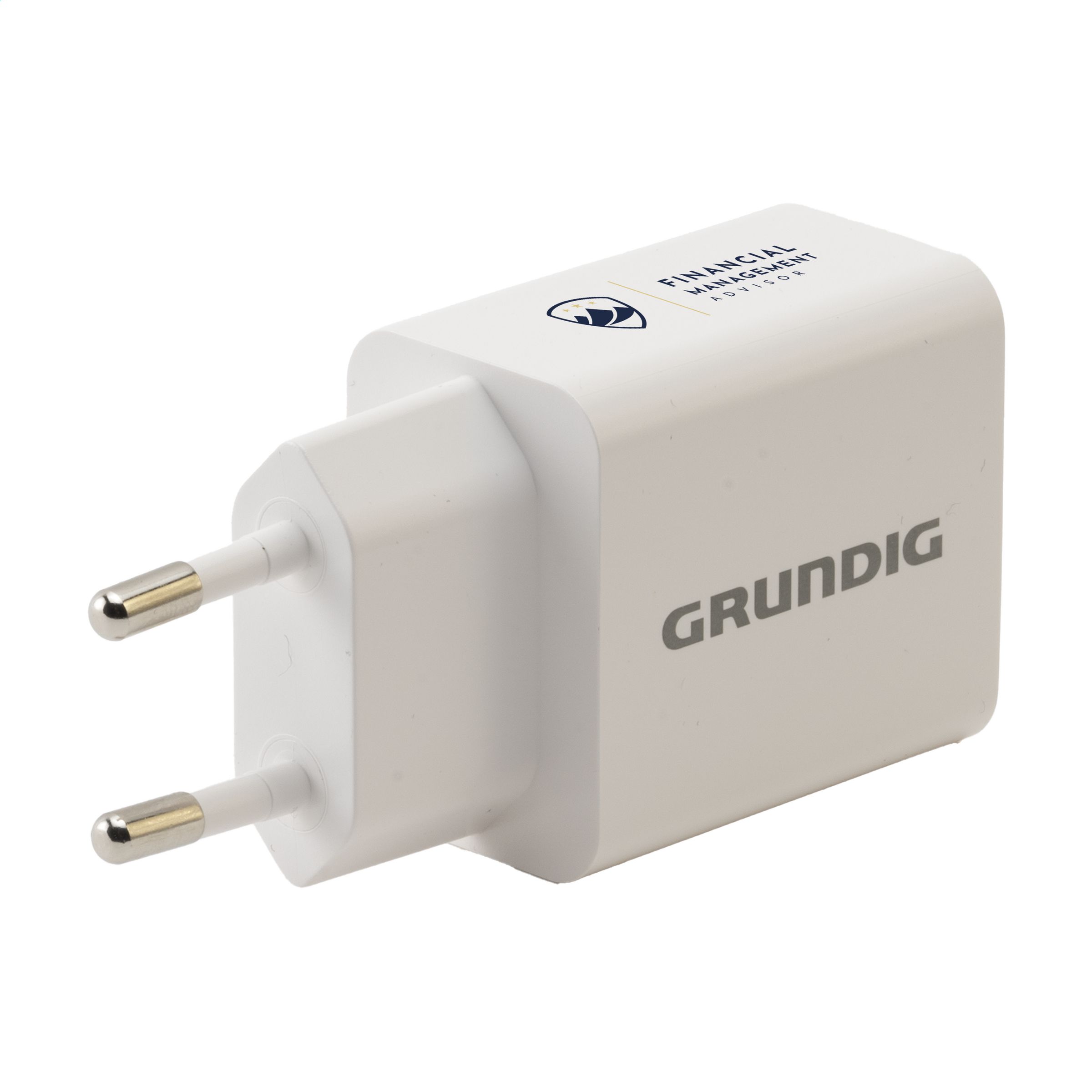 Grundig Wall Charger 230V oplader bedrukken met logo