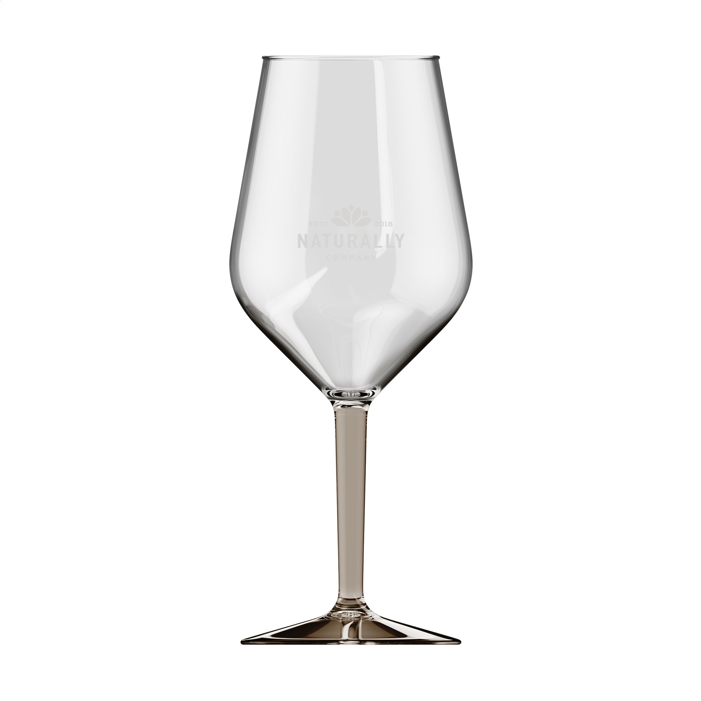 HappyGlass Lady Abigail Trans Wine glass Tritan 470 ml bedrukken met logo