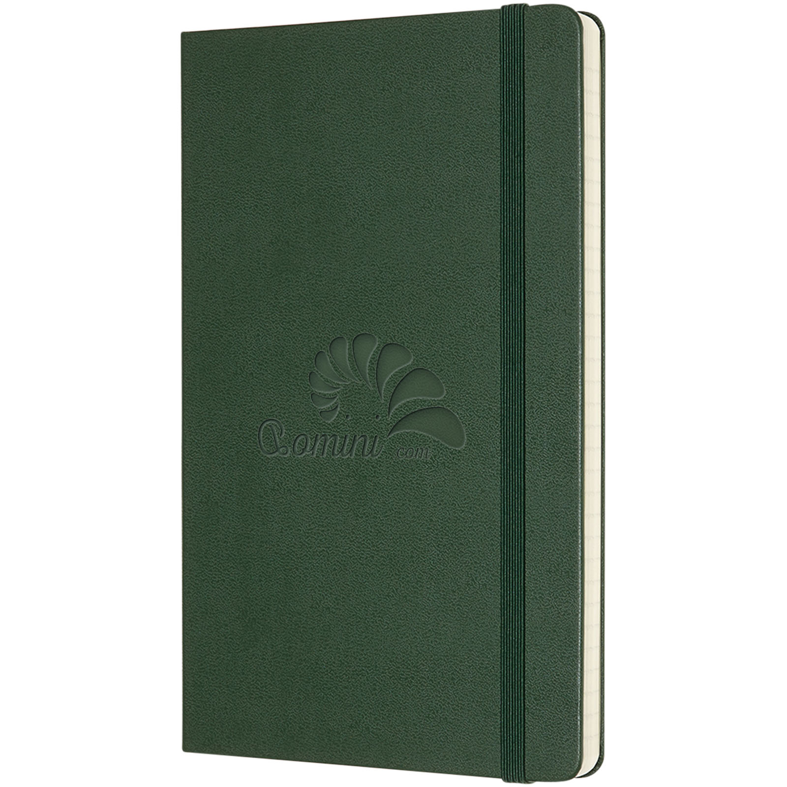 Moleskine L hard cover notitieboek - gelinieerd bedrukken met logo