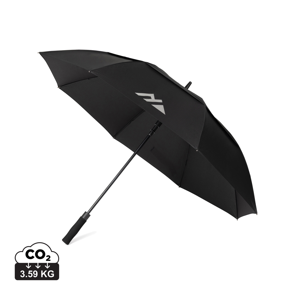 Nordic Drift Trail 27" AWARE™ RPET storm UPF 50+ proof Umbre bedrukken met logo