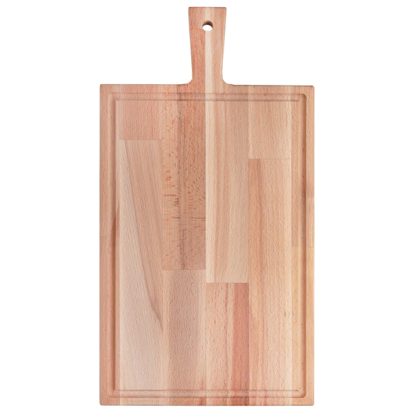 Serveerplank Beukenhout Met Handvat (37 x 19 cm) bedrukken met logo