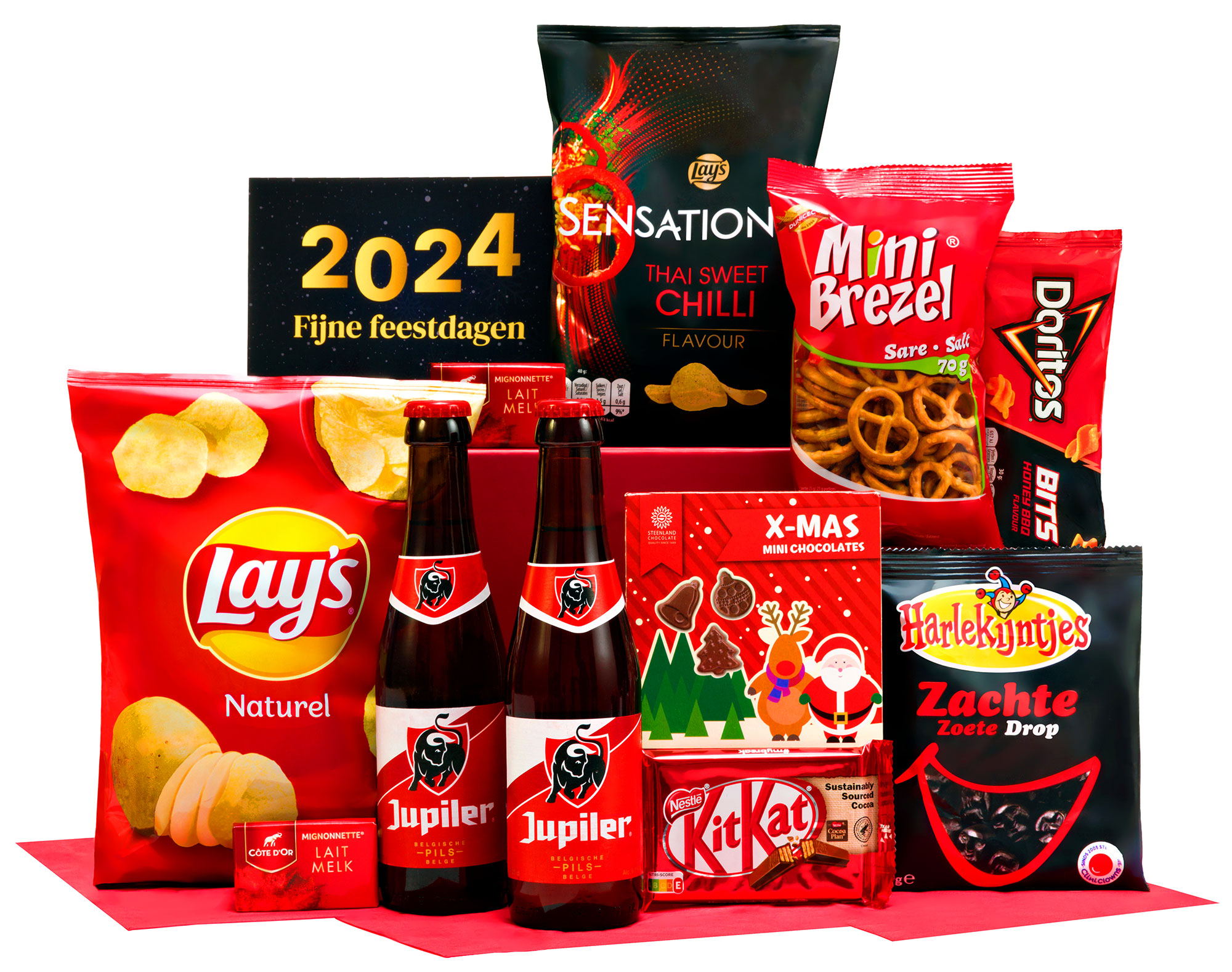 HappyHoliday bedrukken met logo