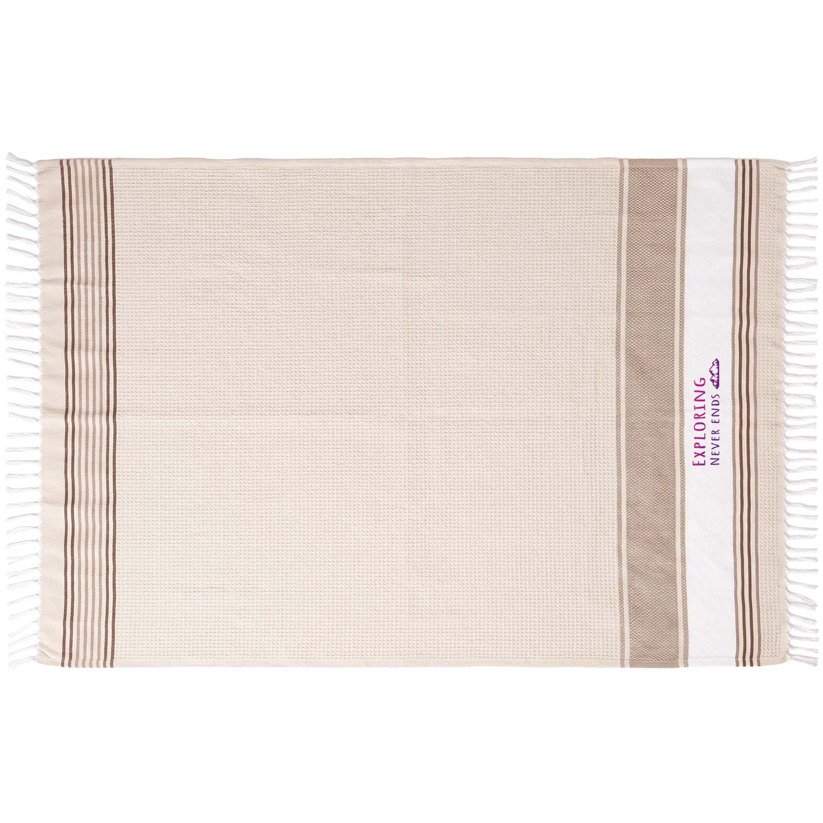 Citizen Green Marina fouta 100 x 170 cm bedrukken met logo