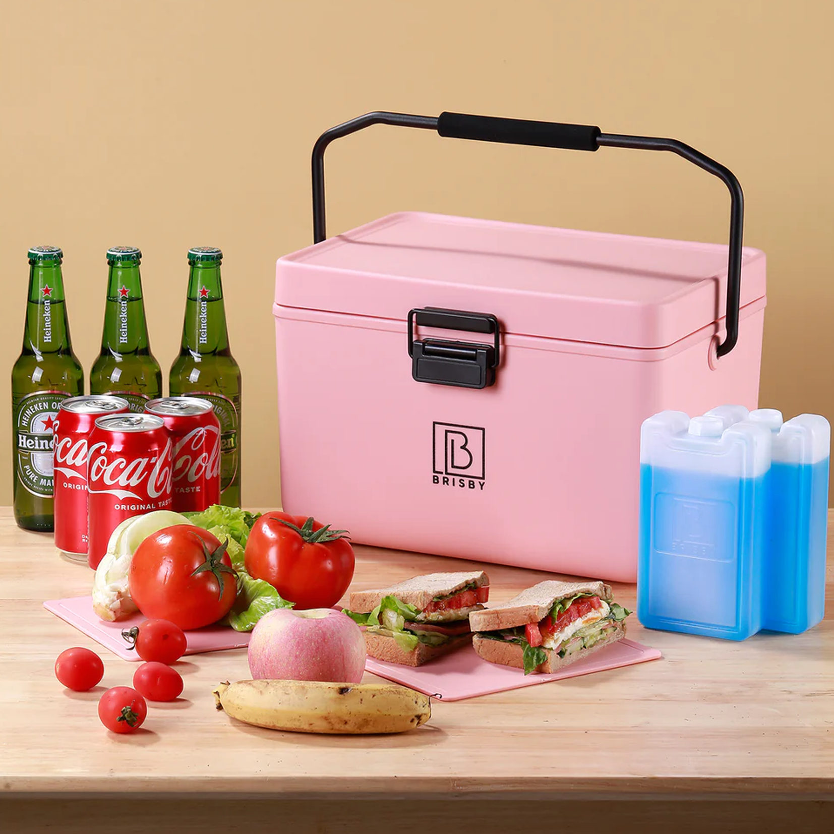 Cool box with handle 12L bedrukken met logo