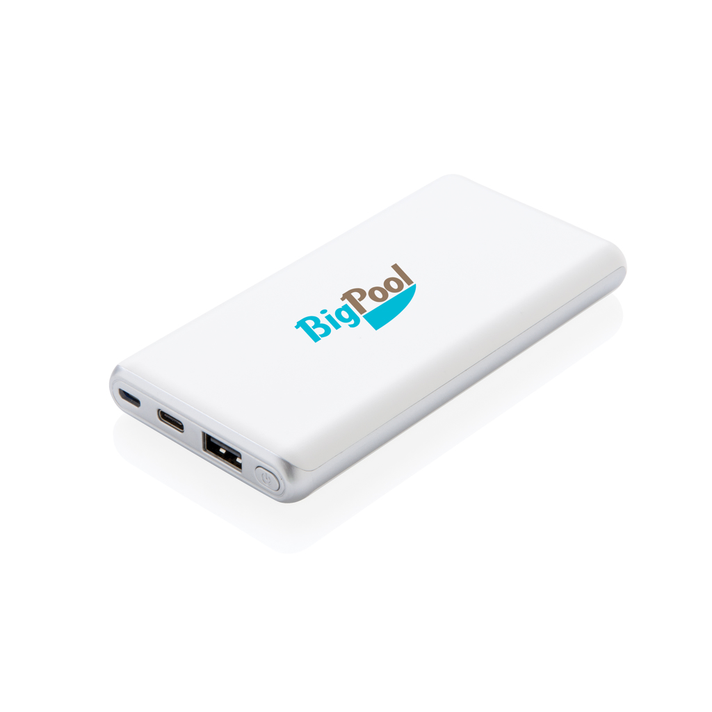 Lightspeed Ultra snelle 10.000 mAh powerbank met PD bedrukken met logo