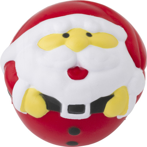 Anti Stressbal Kerstman bedrukken met logo