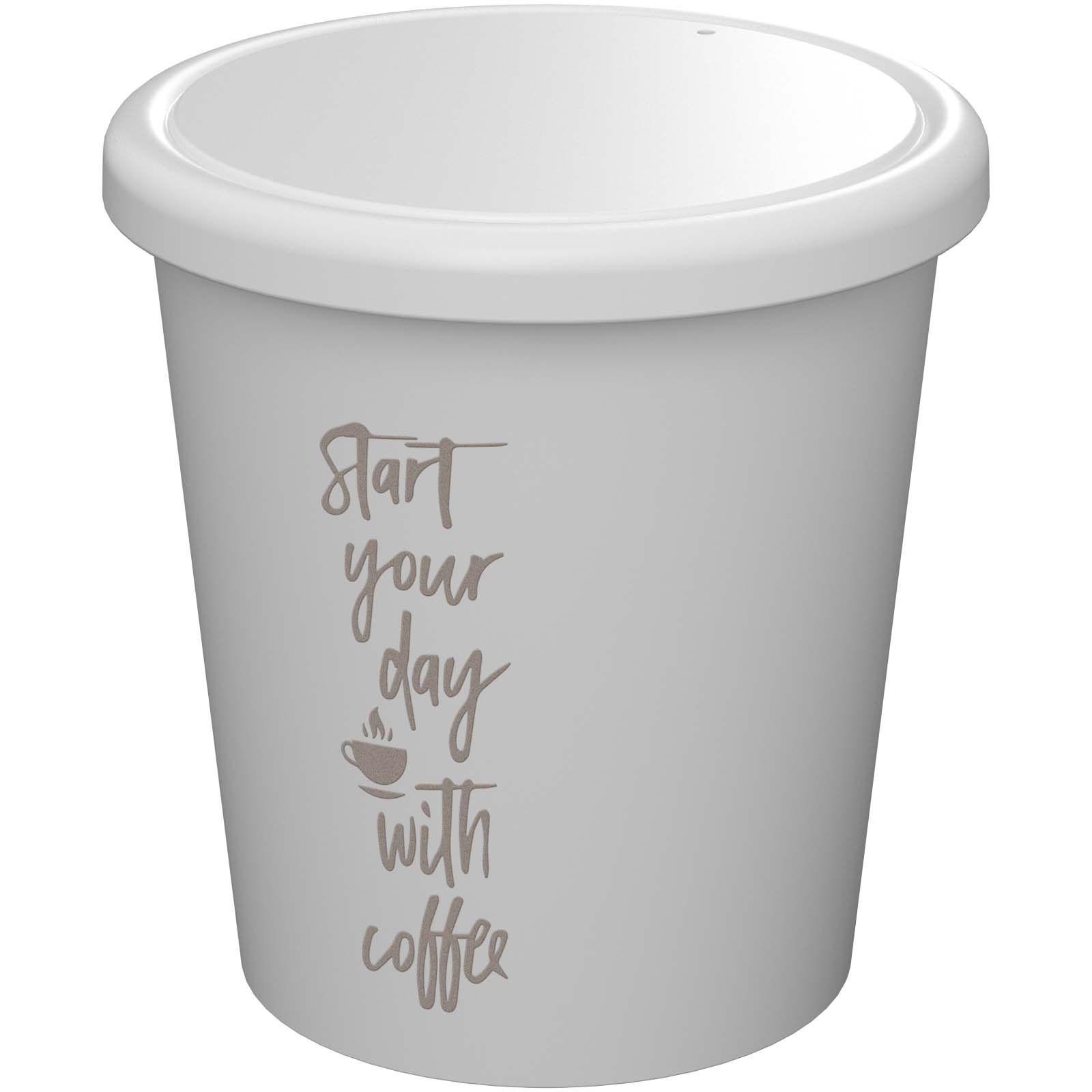 Americano® Piccolo 100 ml beker met deksel bedrukken met logo