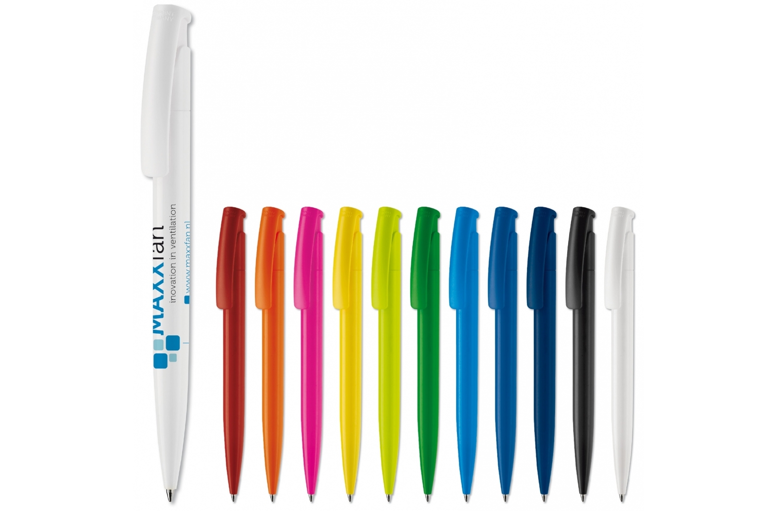 Balpen Halstroff hardcolour bedrukken met logo