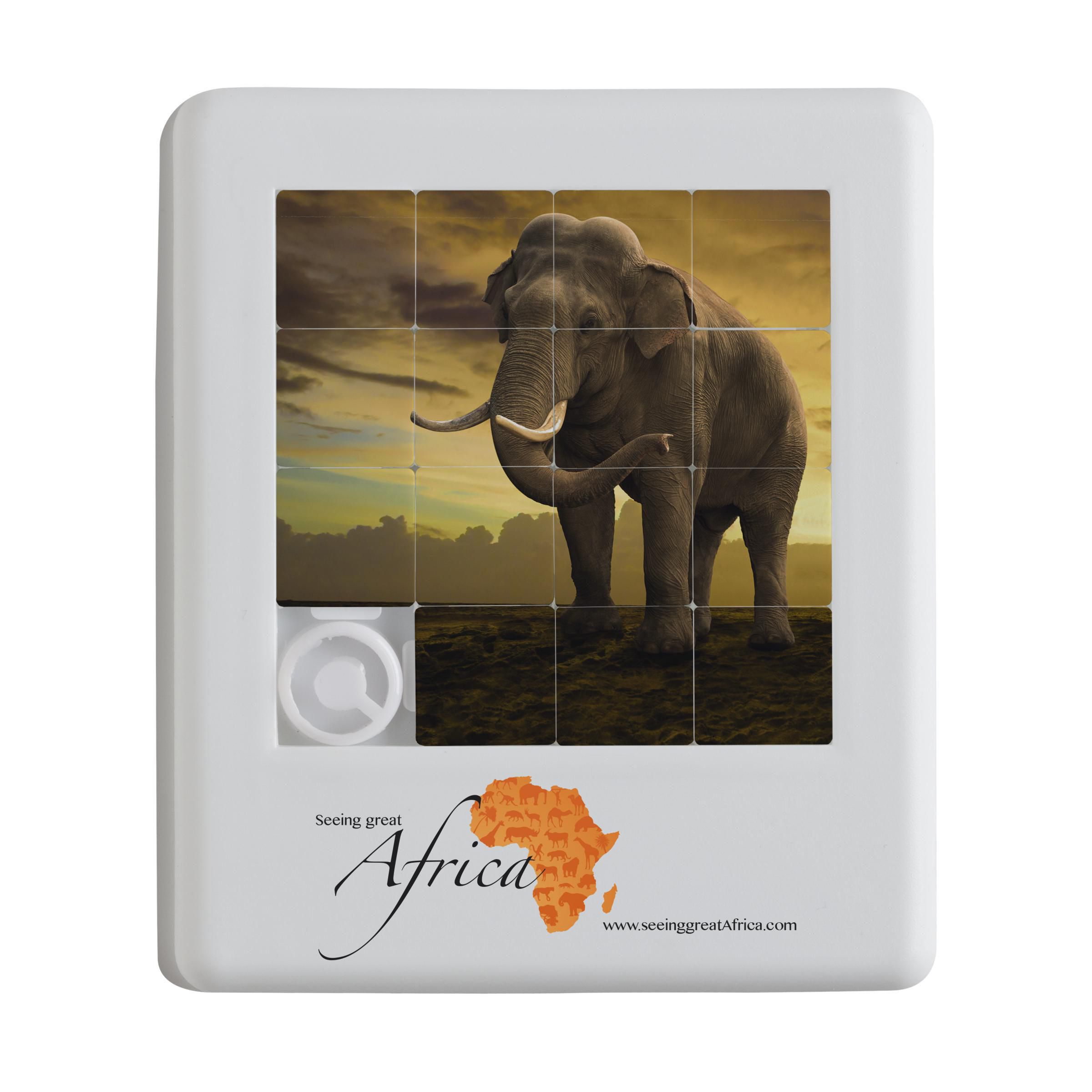 CustomShuffle schuifpuzzel bedrukken met logo