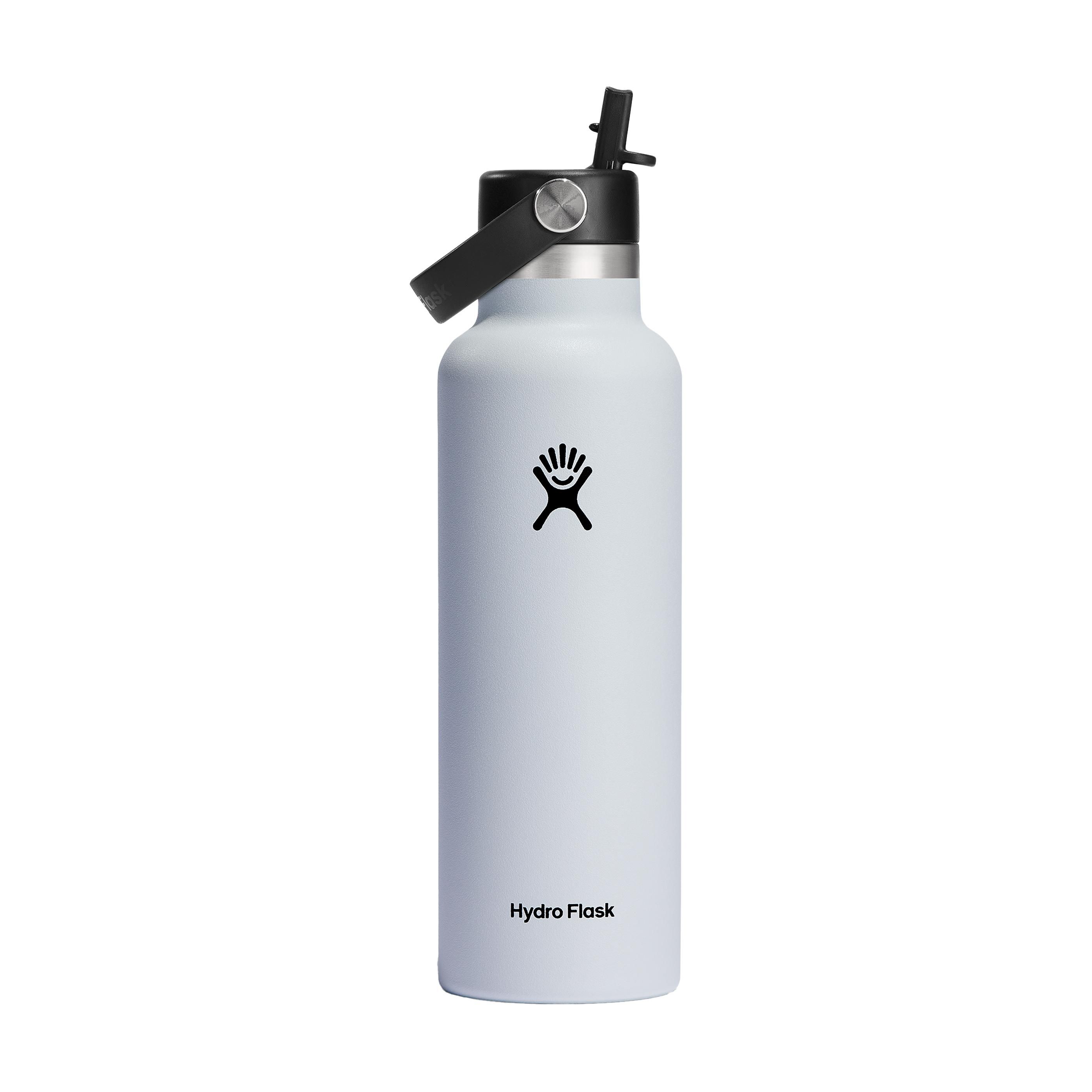 Hydro Flask Standard Mouth with Flex Straw Cap 621 ml waterfles bedrukken met logo