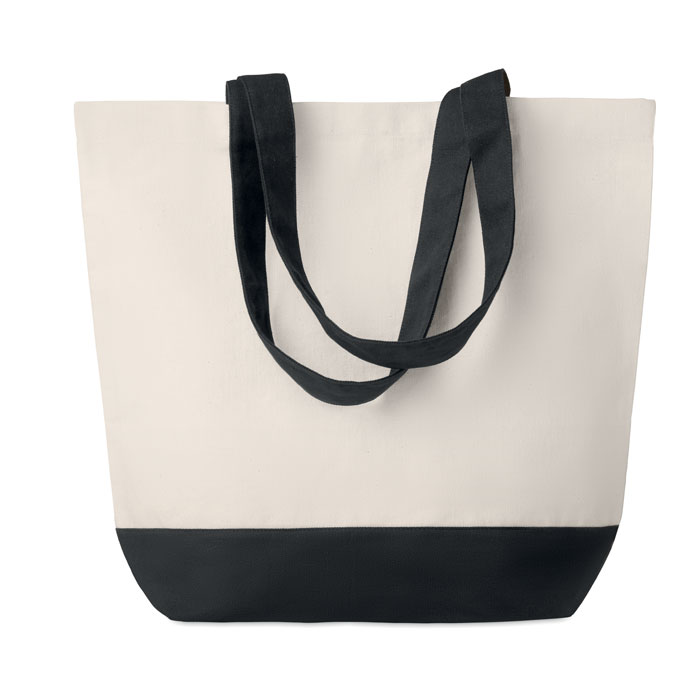 Alicante canvas strandtas (280 g/m²) bedrukken met logo