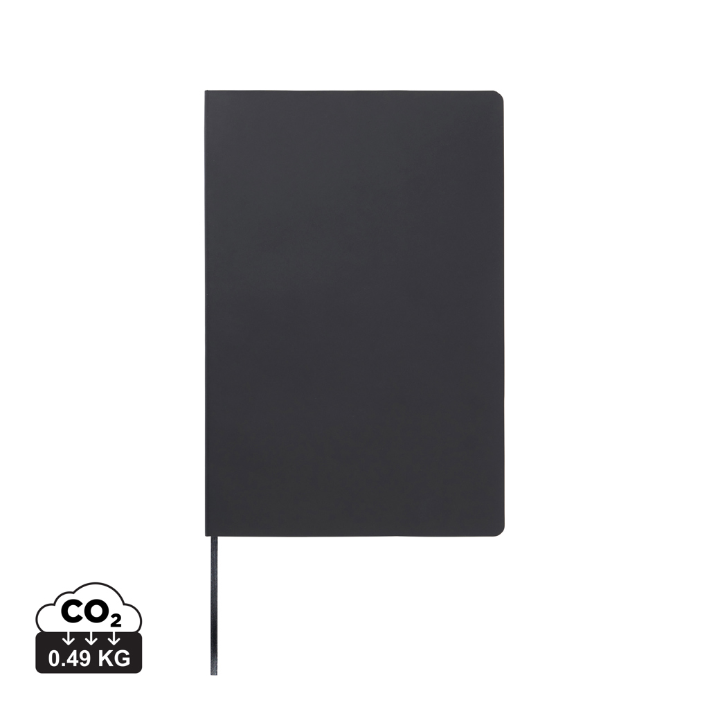 VINGA Baltimore RCS PU softcover notitieboek bedrukken met logo