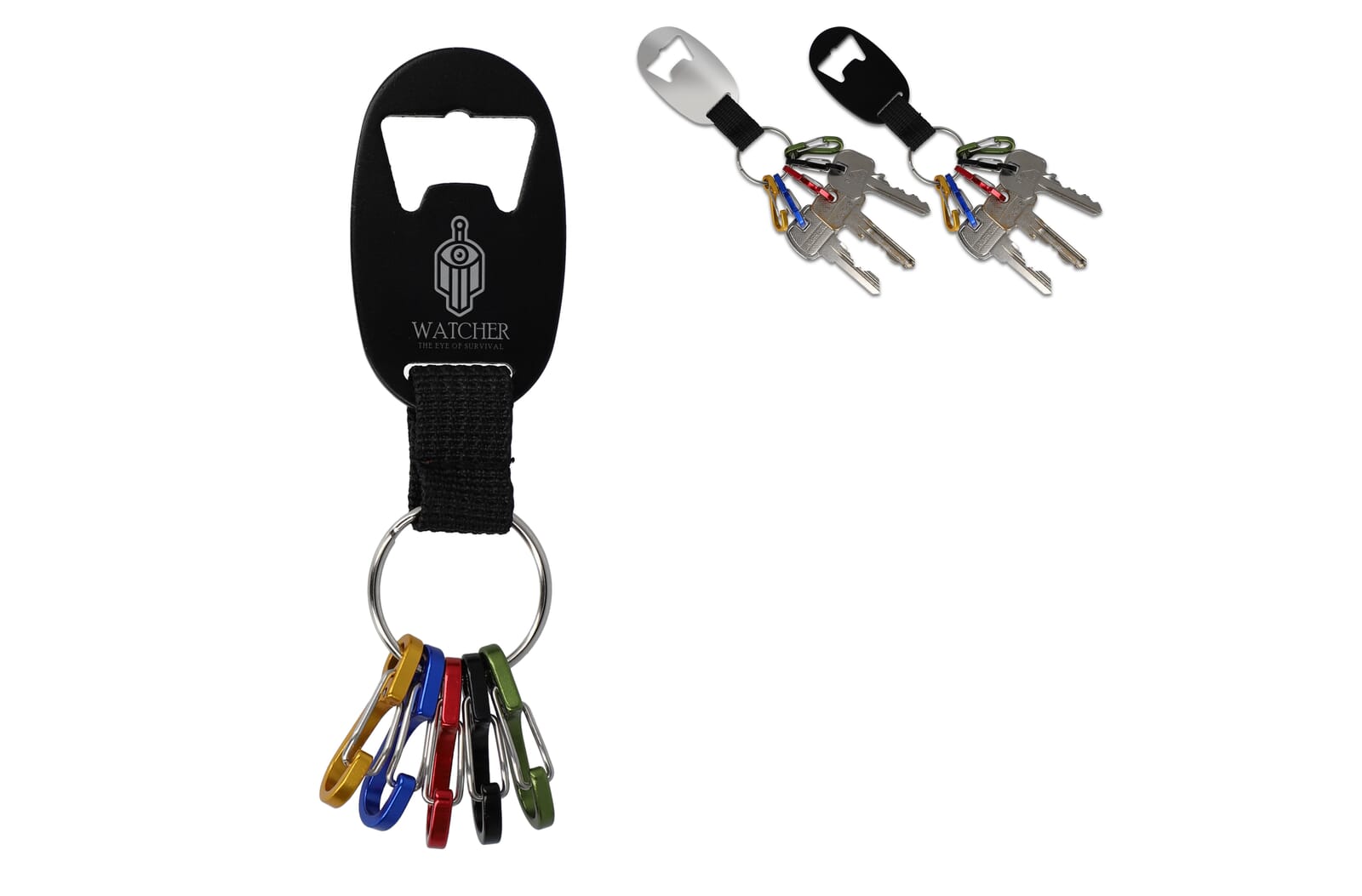 Flesopener sleutelhanger bedrukken met logo