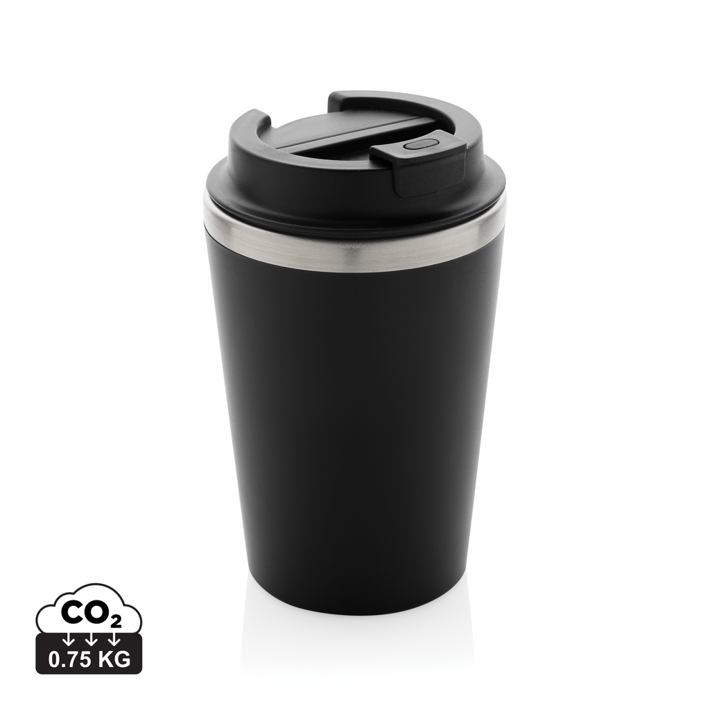 Java RCS recycled dubbel wandige beker 350ML bedrukken met logo