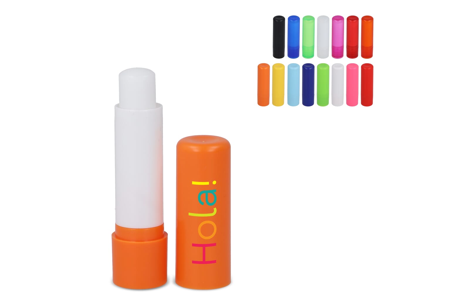 Klassieke lippenbalsemstick gerecycled materiaal bedrukken met logo